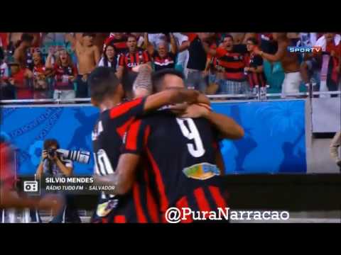 Vitória 3 x 0 Luverdense - Elton - Narração Silvio Mendes