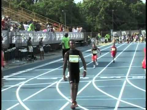 Boys 100m Elementary Prelim Heat 1 - New Balance Outdoor Nationals 2011