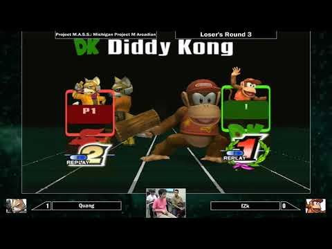 Project MASS II - Quang (Fox) vs fZk (Diddy Kong) - Top 16 Losers Round 3