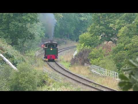NYMR - Lucie No. 8 on the 1:49 at Bridge 30 - 22nd Sept 2022