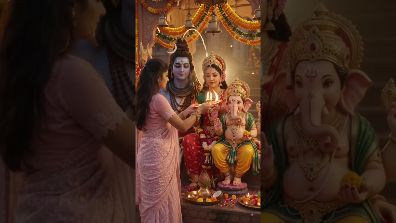 ॐ जय शिव ओंकारा l om jai Shiv🔱Omkara l Lord Shiva Aarti l Anuradha Paudwal #mahadev​ #shorts​ #god