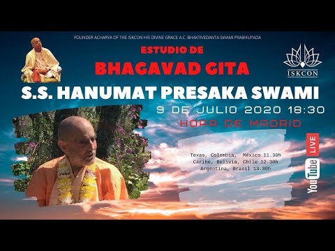 Estudio de Bhagavad Gita - S.S. Hanumat Presaka Swami