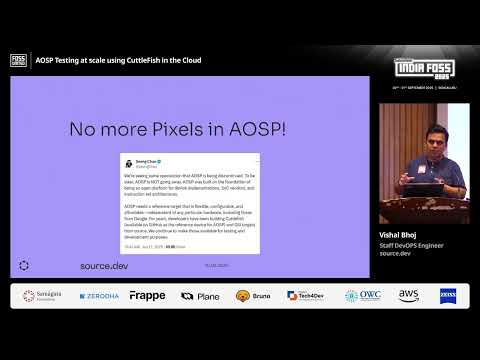 AOSP Testing at scale using CuttleFish in the Cloud