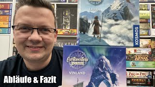 Cartaventura - Vinland und Lhasa (Kosmos) - Abenteuerspiel und doch eher ein Solospiel? ab 12 Jahre