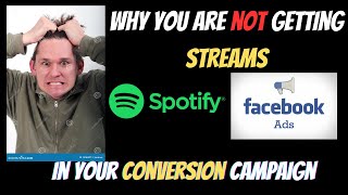 LOADS of CONVERSIONS? but..... NO SPOTIFY STREAMS? This is why.....
