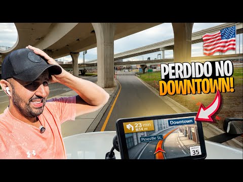 My GPS took me right into the city! 🤯🇺🇸