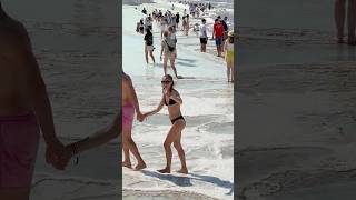 ☀️Magic Of The Cleopatra  Pamukkale Turkey Fun -Good Day🏖️ #cleopatra #swimming #pool