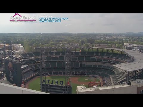 Timelapse | Truist Park Braves home opener