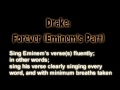 Drake: Forever (Eminem's Part) CHALLENGE 