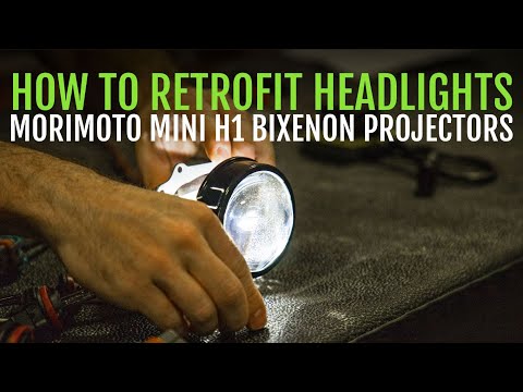 TRS Tips: How To Retrofit Headlights with Morimoto Mini H1 Bixenon Projectors