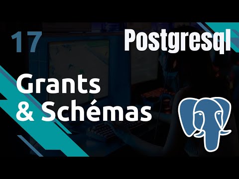 PostgreSQL 17 Droits les Schémas | tutos fr