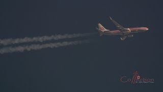Contrail Spotting - American 1119 - B737-823 - May 21 2014