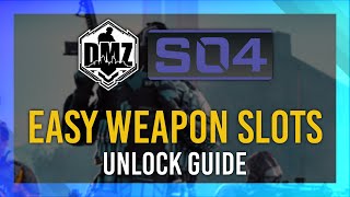 EASY Insured Slots (2 & 3) Unlock | Mission Guide | DMZ Solo | Season 4