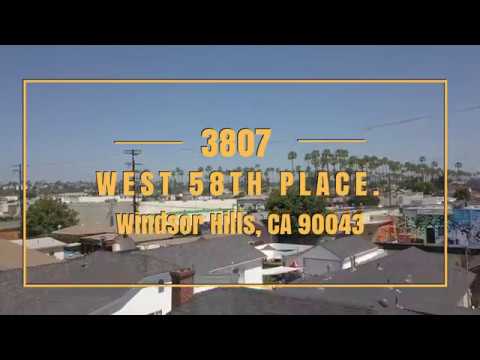 3807 West 58th Place, Windsor hills California Video Tour
