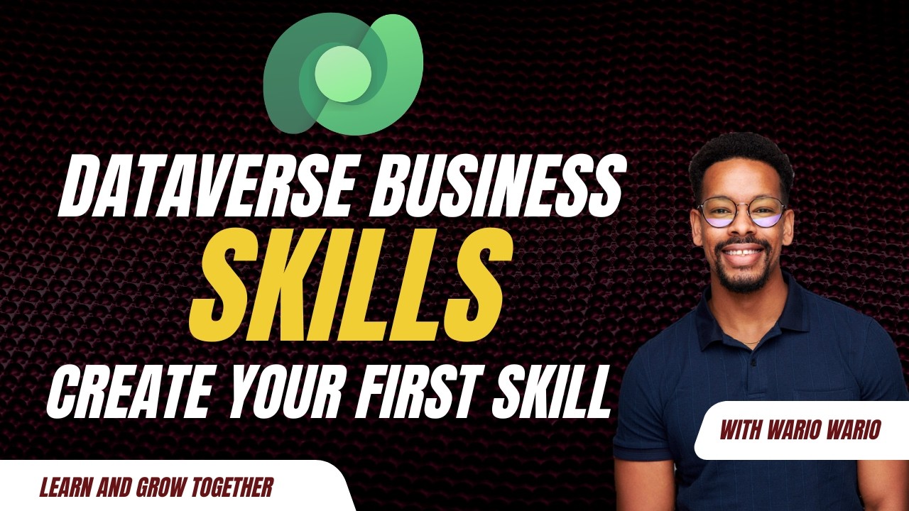 Create your first Dataverse Business Skills | Step-by-Step tutorial. Enablement included for admins