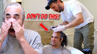 RUINING MY ASSISTANTS HAIR!