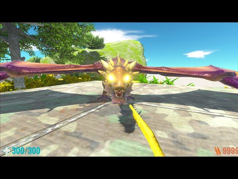 DEATH RUN MEADOW vs DRAGON SPINOSAURUS TEAM - Animal Revolt Battle Simulator