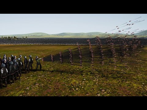 50 Super Archers (6,000,000 RPM Full-Auto) VS 5 MILLION Knights ! Ultimate Epic Battle Simulator 2
