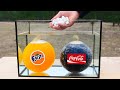 Experiment Coca Cola Fanta And Mentos Underwater