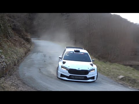 TEST RALLY LORIS GHELFI PRE RALLY PREALPI OROBICHE 2025 SKODA R5
