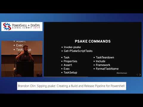 Sipping psake: Creating a Build and Release Pipeline for PowerShell by Brandon Olin