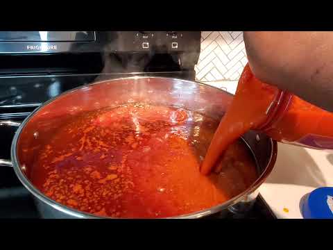 : prep_Ahead,  jollof  stew!/How to make your  jollof rice stew ahead,for easy cooking.