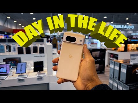 Google Pixel 8 | Day In The Life (Battery & Camera Test)