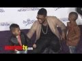 USHER At Never Say Never Premiere In Los Angeles