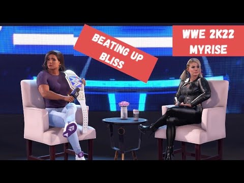 WWE 2K22 MyRise - Beating Up Alexa Bliss!!! (Storyline)
