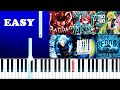 6 PHONK SONGS ON PIANO Part 15 EASY BEGINNER Piano Tutorial
