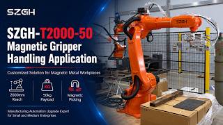 SZGH-T2000-50 Magnetic Gripper Handling Application | 50KG Payload Robot