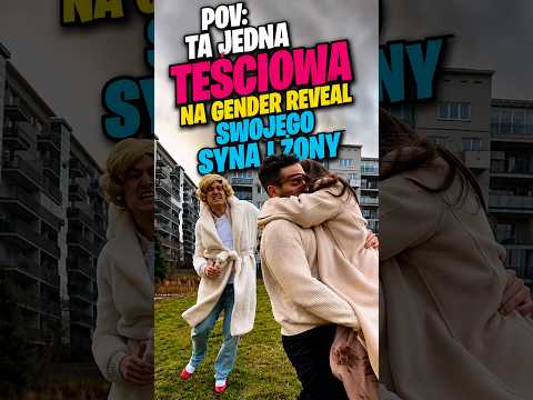 POC: ta jedna teściowa podczas gender reveal swojego syna i jego żony