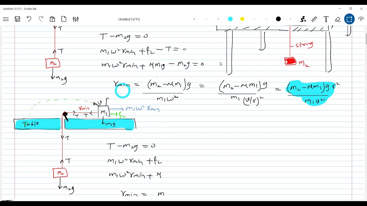 Dynamics of circular motion numericals