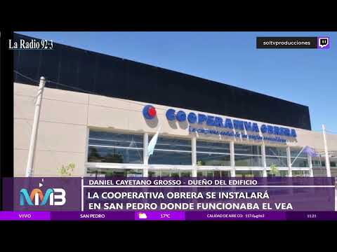 La cadena de supermeracado Cooperativa Obrera se instalará en el ex VEA
