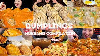 Download lagu DUMPLINGS MUKBANG *ASMR* COMPILATION |  BIG BITES | EATING SOUNDS mp3