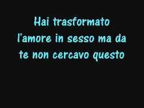 Potrei Morire Di Te - Testo