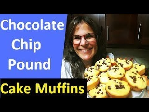 Chocolate Chip Pound Cake Muffins Recipe By Risa - (1 SP) WW Friendly