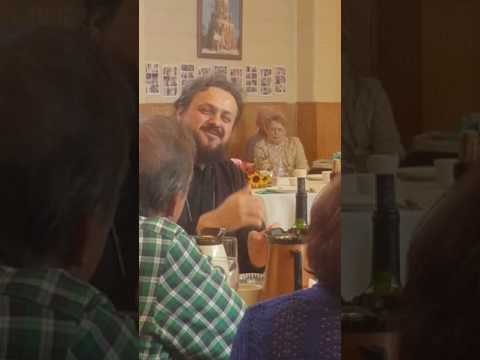 Bishop Maxim singing in Butte MT