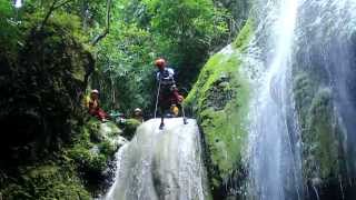 preview picture of video 'Waterfalls Rapelling at Nalalata Falls  (Jonana)'
