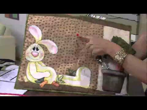 Mulher.com 07/03/2013 Priscila Muller - Jogo americano páscoa  1