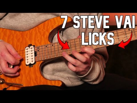 7 Steve Vai Licks That Will Change Your Playing