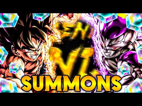 SUMMON INCRÍVEL! SUMMONS GOKU&FREEZA SWITCH! - Dragon Ball Legends