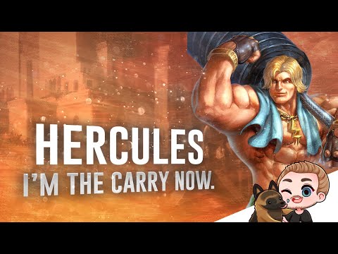 Hercules is SO GOOD AT CARRYING! SO much damage!