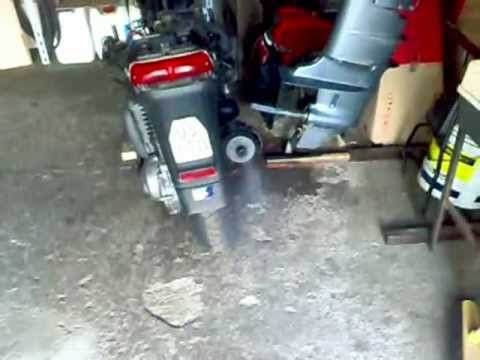 Gilera Typhoon '93 prima accensione con blocco rifatto