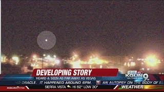 Loud boom heard, lights seen across Arizona