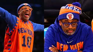 Spike Lee Being the BIGGEST NBA fan