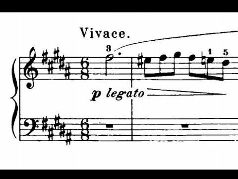 Video thumbnail for Prelude in B major (Op. 28, No. 11)