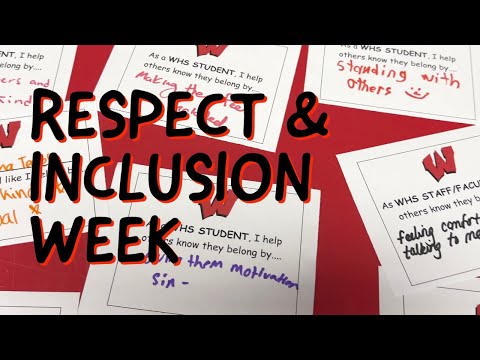 RESPECT & INCLUSION WEEK