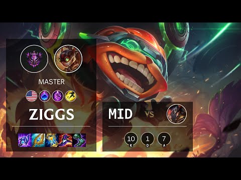 Ziggs Mid vs Twisted Fate - NA Master Patch 11.12