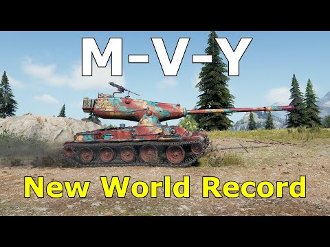 World of Tanks M-V-Y - 7 Kills 11,7K Damage - New World Record !